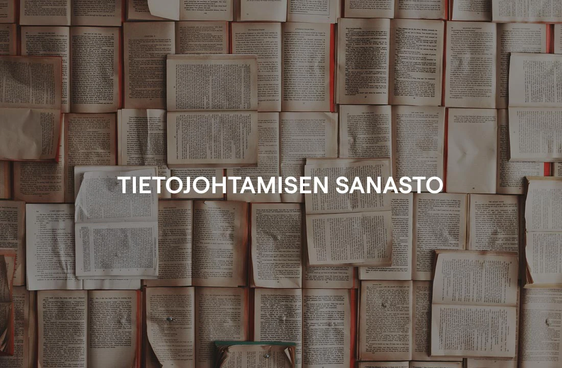 Tietojohtamisen sanasto